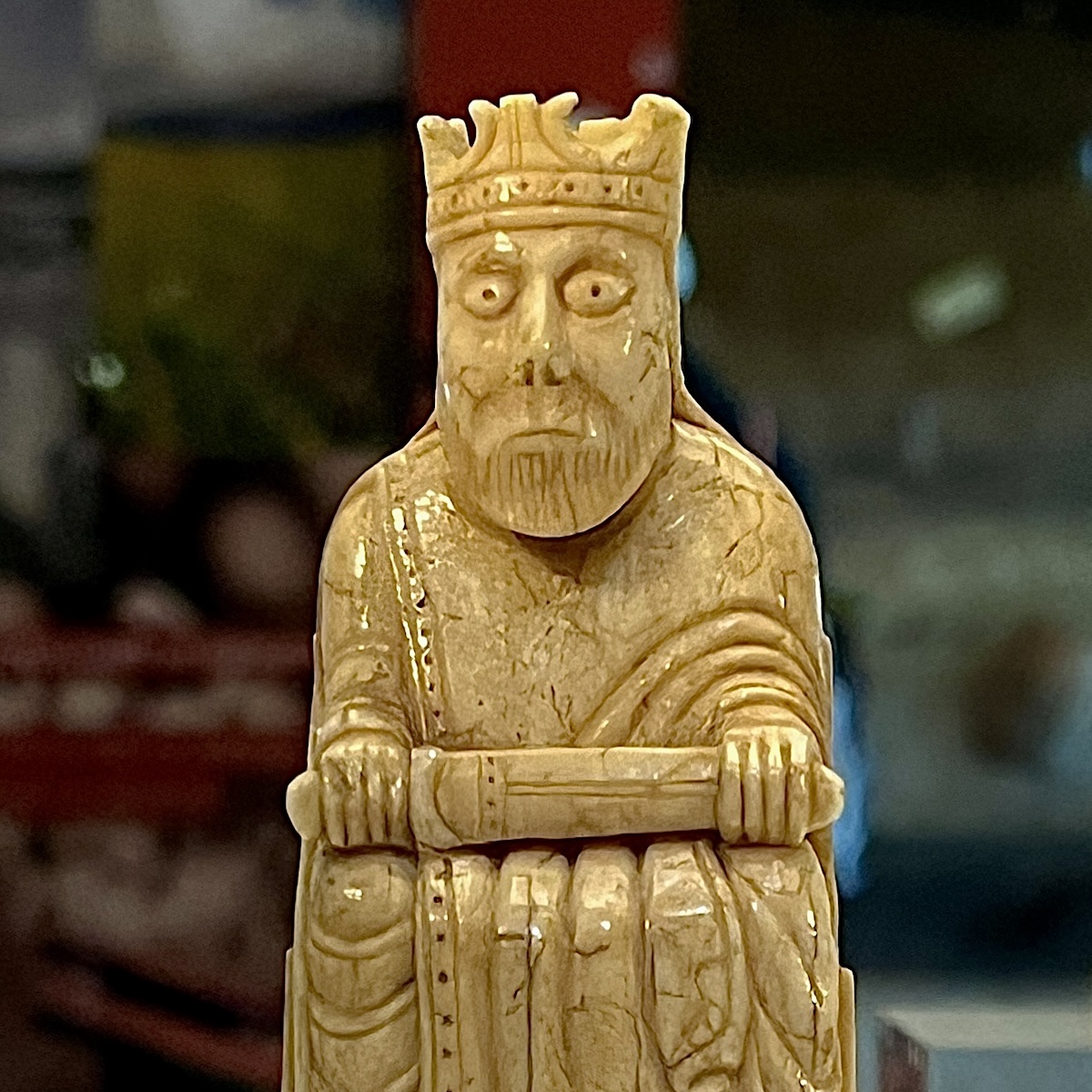 Lewis Chessmen, Museum nan Eilean, Isle of Lewis, Outer Hebrides
