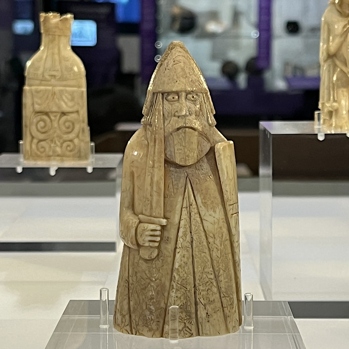 Lewis Chessmen, Museum nan Eilean, Isle of Lewis, Outer Hebrides