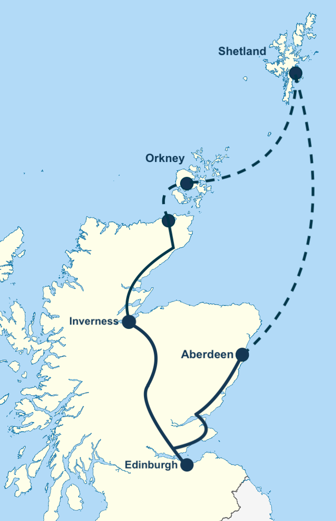 7 (or 8) Day Grand Orkney, Shetland and Highlands Tour from Edinburgh