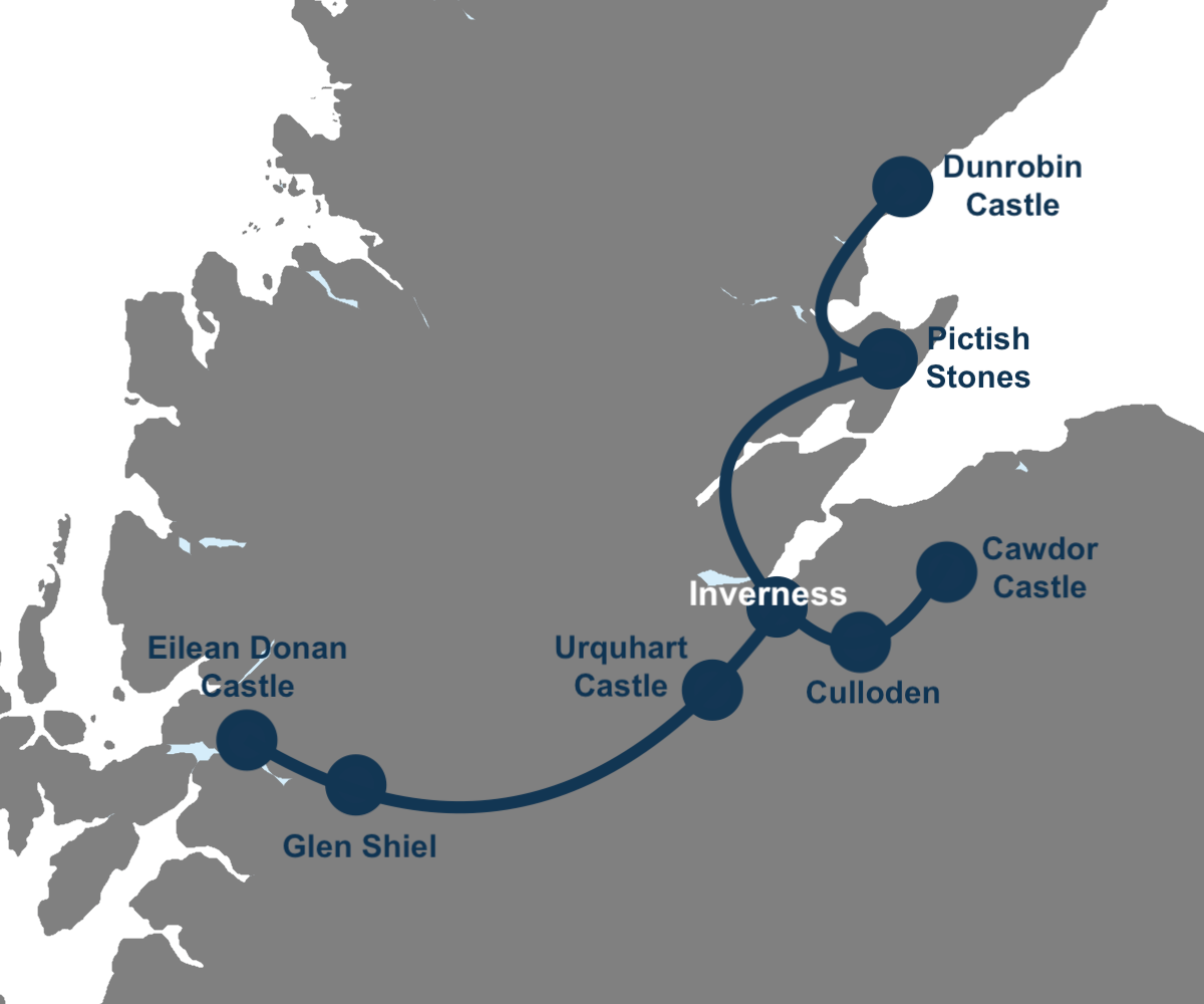 3 Day Highland Heritage Private Tour from Inverness