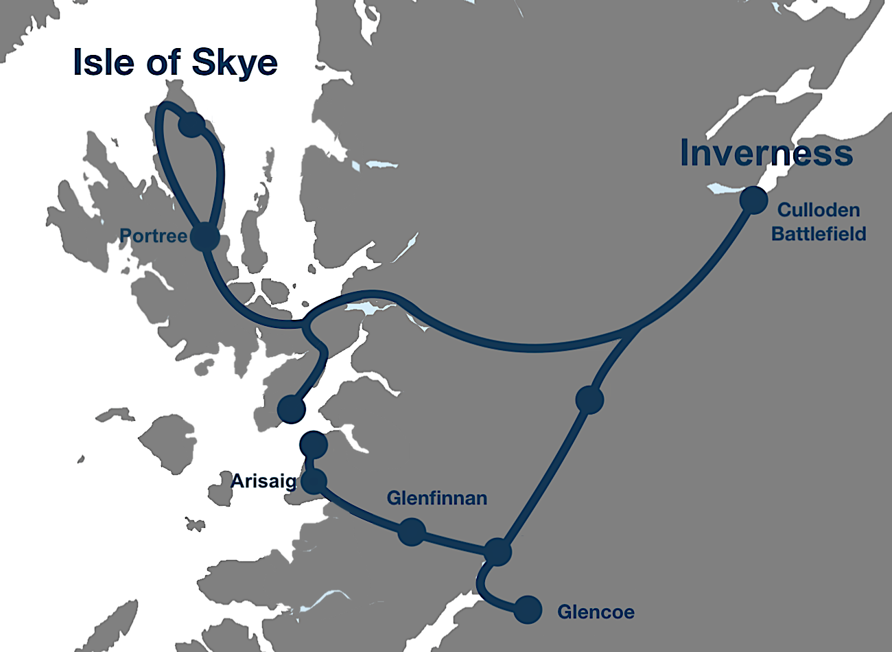 3 Day Highland Jacobite Tour from Inverness