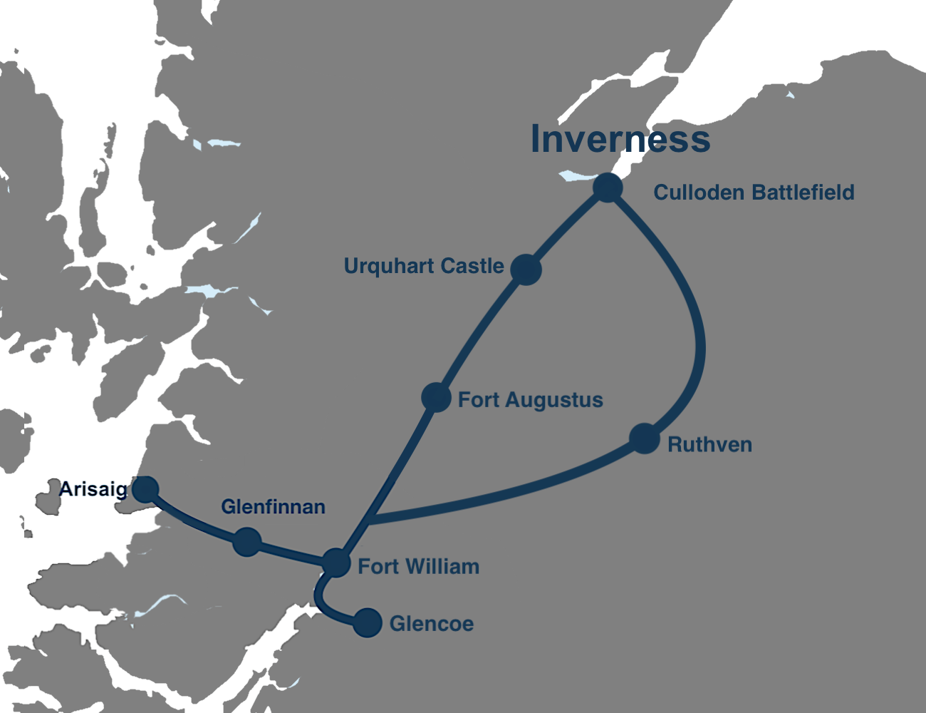 3 Day Jacobite Tour from Inverness